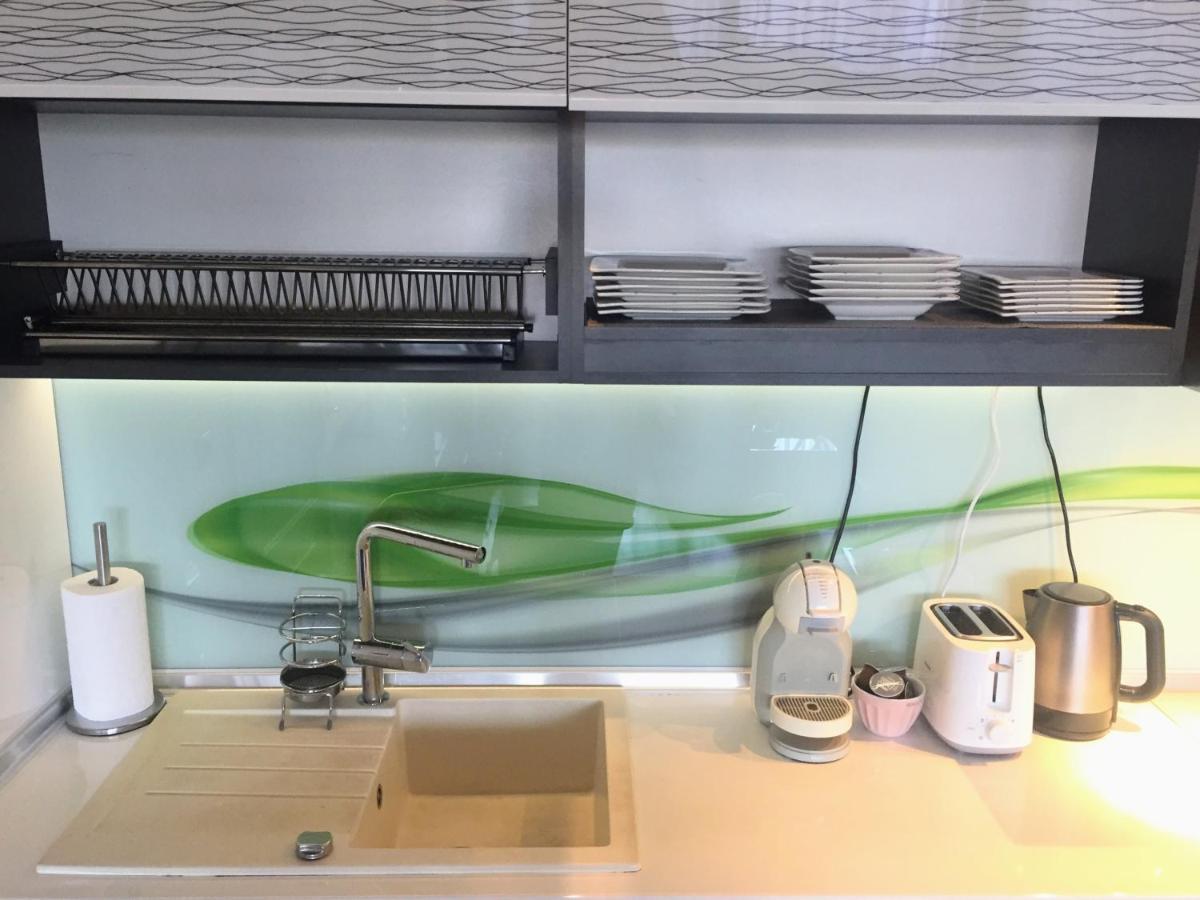Luxury Panoramic Seaside Apartment 布尔加斯 外观 照片