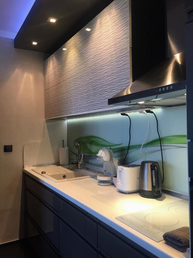 Luxury Panoramic Seaside Apartment 布尔加斯 外观 照片